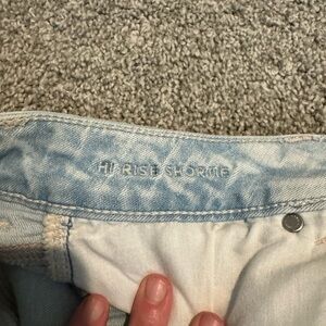 American Eagle Hi-rise Shortie shorts size 6